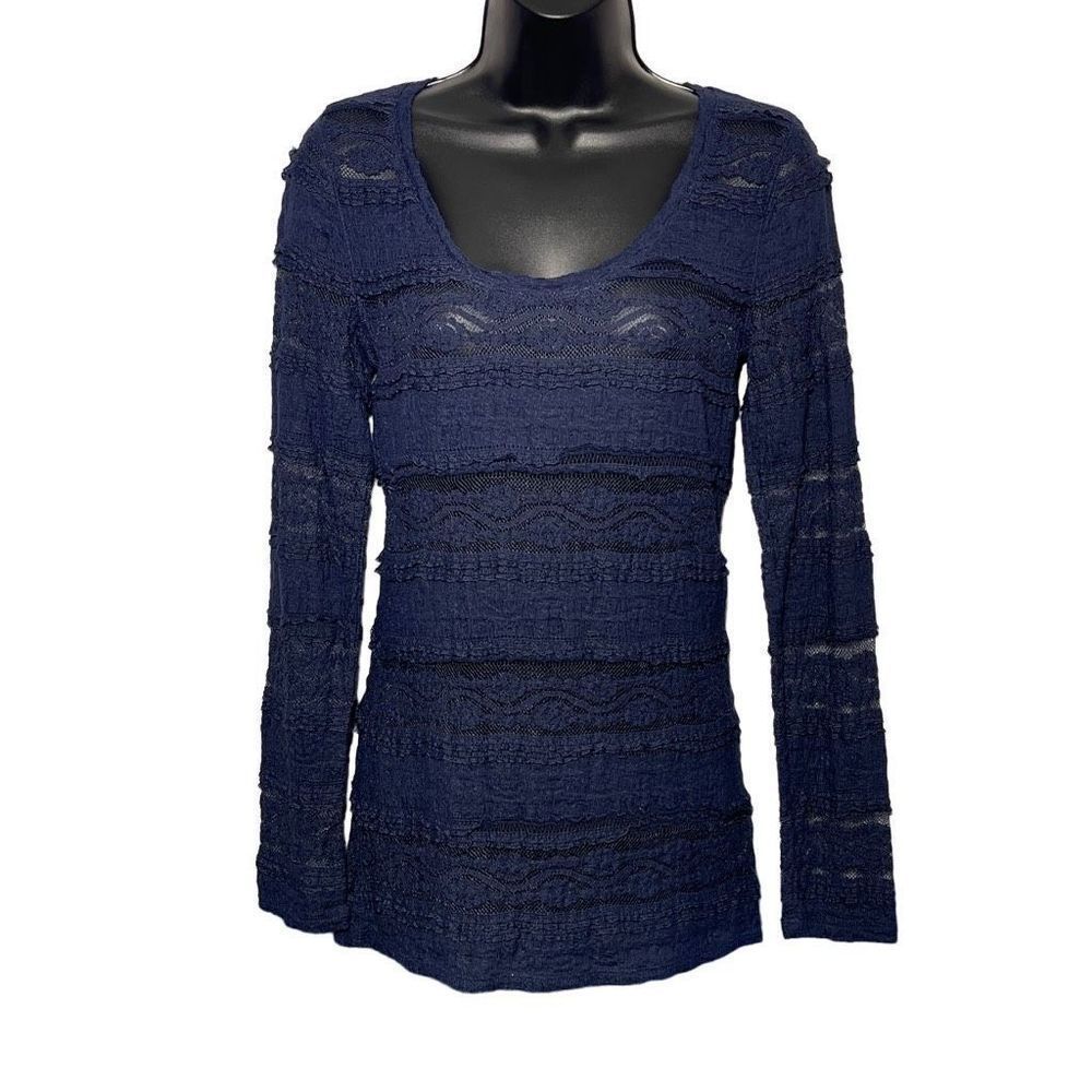 EXPRESS Lace Long Sleeve Top